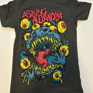 Asking Alexandria T-Shirt | Monster Graphic Band Tee | Metalcore Rock Shirt
